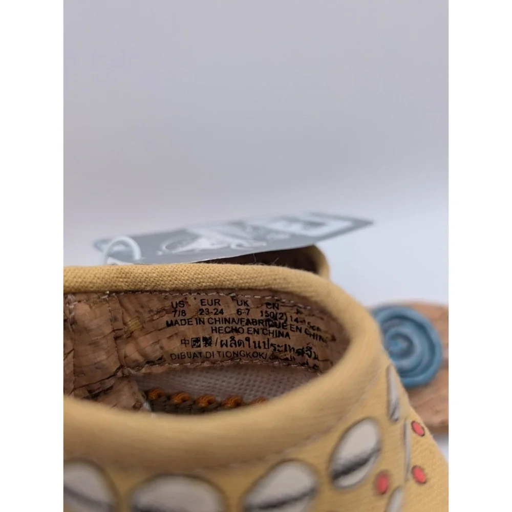 Disney Store Moana Princess Shoes Sandals US Girls 7/8 UK 6/7 New With Tags